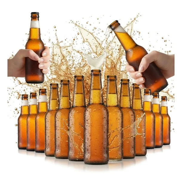 50X BUTELKA SZKLANA LONGNECK 330ML NA PIWO BROWAR CYDR DO PIWA CYDRU 50SZT.