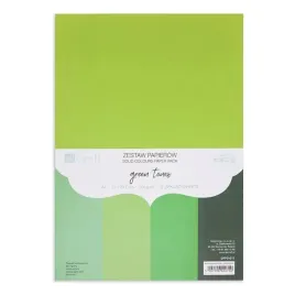 zestaw-papierow-a4-20-arkuszy-green-tones-220g
