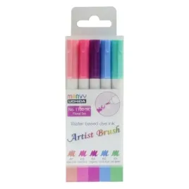 flamastry-artist-brush-floral-5-kolorow