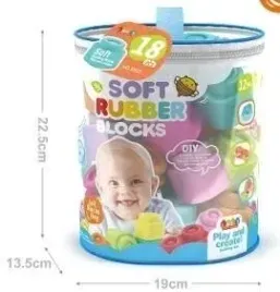 klocki-miekkie-18szt