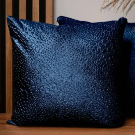 poszewka-dekoracyjna-welur-kropelki-niebieska-55x55-cm-premium