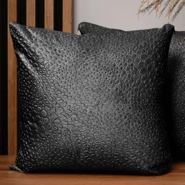 poszewka-dekoracyjna-welur-55x55cm-siwy-wzor-krople-zamek-blyskawiczny