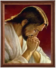obraz-religijny-frasobliwy-40x50cm-w-drewnianej-ramie-druk-offsetowy