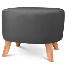 elegancka-pufa-owalna-52x62-cm-z-futerkowym-siedziskiem-grafitowa