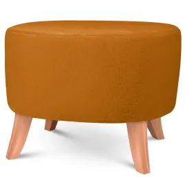 zolta-owalna-pufa-52x62-cm-z-futrzana-tkanina-i-drewnianymi-nozkami