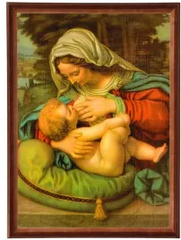 obraz-w-ramie-o-tematyce-religijnej-w-rozmiarze-50x70cm-matka-boska-karmi