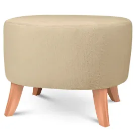 pufa-tapicerowana-owcze-futro-nozki-drewniane-piaskowy-52x62x46-cm