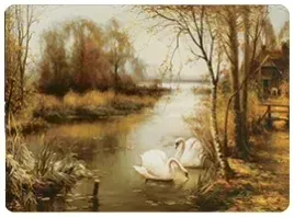 podkladka-korkowa-30x40-cm-z-nadrukiem-labedzie-termoodporna