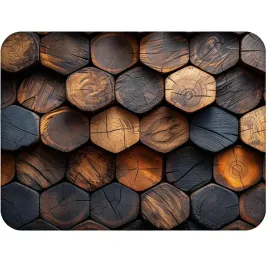 podkladka-korkowa-30x40cm-z-nadrukiem-wooden-hexagons-wysoka-jakosc
