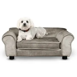sofa-dla-psa-lucy-bezowa-kanapa-dla-kota-psa-tapicerowana-welurowa