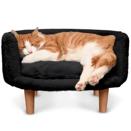 czarna-sofa-dla-zwierzat-nala-welur-minky-wygodna-i-elegancka