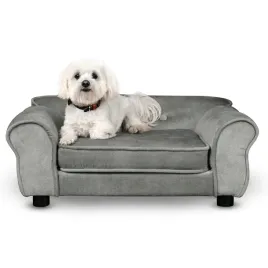 sofa-dla-psa-lucy-szara-kanapa-dla-kota-psa-tapicerowana-tkanina-welurowa