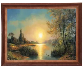 reprodukcja-obrazu-jezioro-30x40-ramka-drewniana-m-lorens
