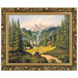 reprodukcja-obrazu-krajobraz-z-wodospadem-zlota-rama-40x50-cm