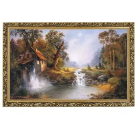 reprodukcja-obrazu-makowka-60x100-cm-w-zlotej-ramie-z-konarski