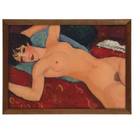 reprodukcja-nu-couche-modigliani-w-ramie-70x50-cm-brazowej
