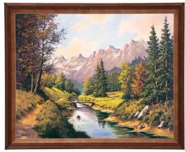 reprodukcja-obrazu-mostek-iii-40x50-cm-krzysztof-nowaczynski-drewniana-ra