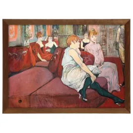 reprodukcja-obrazu-toulouse-lautrec-w-brazowej-ramie-70x50-cm