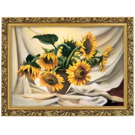 reprodukcja-obrazu-sloneczniki-w-zlotej-ramie-50x70-cm-e-misiewicz