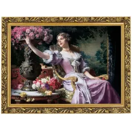 obraz-w-zlotej-ramie-50x70-cm-dama-w-liliowej-sukni-czachorski