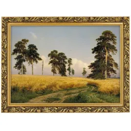 obraz-w-zlotej-ramie-makowka-70x50-cm-ivan-shishkin-reprodukcja