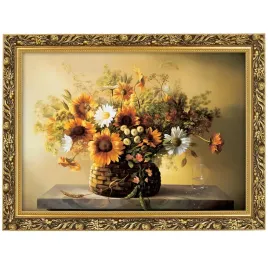 reprodukcja-obrazu-makowka-w-zlotej-ramie-50x70-cm-cezary-rozycki