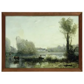 reprodukcja-corot-ville-d-avray-w-brazowej-ramie-70x50-cm