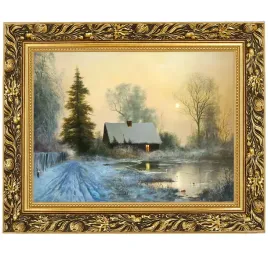 obraz-w-zlotej-ramie-makowka-w-rozmiarze-30x40-cm-zima-m-lorens