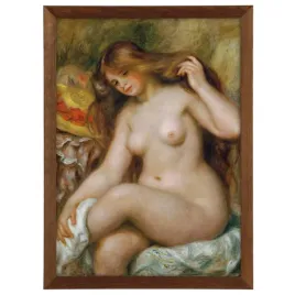 reprodukcja-renoir-w-brazowej-ramie-70x50-cm-wysokiej-jakosci
