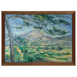 reprodukcja-cezanne-w-brazowej-ramie-70x50-cm-mont-sainte-victoire