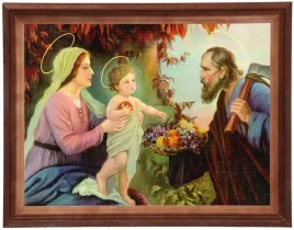 obraz-religijny-sw-rodzina-z-owocami-30x40-cm-w-drewnianej-ramie