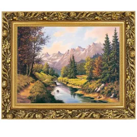 obraz-w-zlotej-ramie-makowka-w-rozmiarze-30x40-cm-mostek-iii