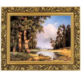 obraz-w-zlotej-ramie-makowka-w-rozmiarze-30x40-cm-sosny-cezary-rozycki