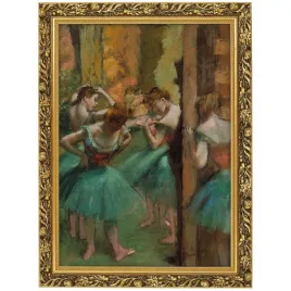obraz-edgar-degas-makowka-70x50-cm-w-zlotej-ramie-dekoracyjnej