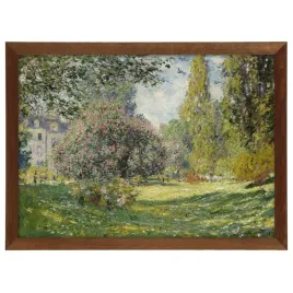 obraz-claude-monet-landscape-w-brazowej-ramie-70x50-cm