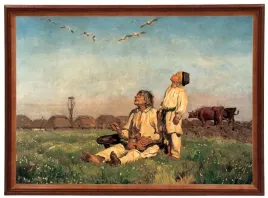 reprodukcja-obrazu-w-drewnianej-ramie-50x70-cm-bociany-chelmonski