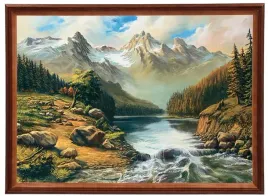 reprodukcja-obrazu-brod-50x70-cm-w-ramie-wojciech-krol