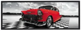 nowoczesny-plakat-car-4-w-drewnianej-ramie-czarnej-35x100-cm