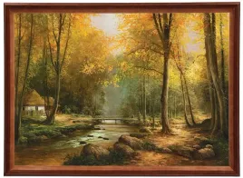 reprodukcja-las-jesienia-50x70-w-drewnianej-ramie-zygmunt-konarski