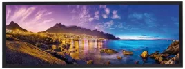 obraz-coast-2-35x100-cm-w-czarnej-ramie-nowoczesny-styl-wysoka-jakosc