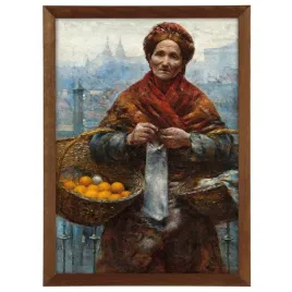 obraz-w-brazowej-ramie-70x50-cm-aleksander-gierymski-pomaranczarka