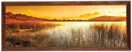 nowoczesny-obraz-w-brazowej-ramie-o-wymiarach-35x100-cm-lake-1