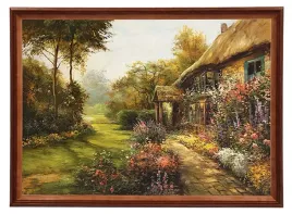 obraz-dom-w-ogrodzie-z-konarski-50x70-cm-drewniana-rama