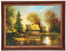 reprodukcja-obrazu-jesien-m-lorens-w-drewnianej-ramie-30x40-cm