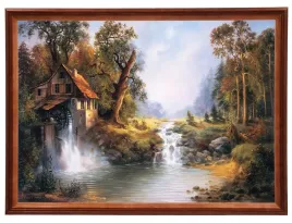 reprodukcja-stary-mlyn-50x70cm-w-drewnianej-ramie-cezary-rozycki