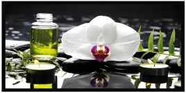 obraz-w-czarnej-drewnianej-ramie-flower-7-50x100-cm-najwyzsza-jakosc