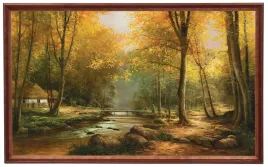 obraz-w-drewnianej-ramie-60x100-cm-las-jesienia-zygmunt-konarski