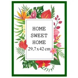 drewniana-ramka-zielona-297x42-cm-z-plexi-polski-produkt