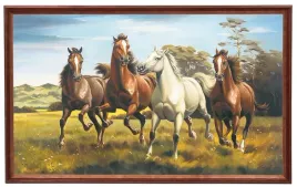 obraz-w-drewnianej-ramie-o-wymiarach-60x100-cm-konie-ii-marian-kaszuba