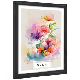 czarna-frezowana-drewniana-ramka-30x40-cm-do-zdjec-i-plakatow